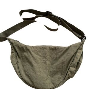 Uniqlo Olive Green Crossbody Bag